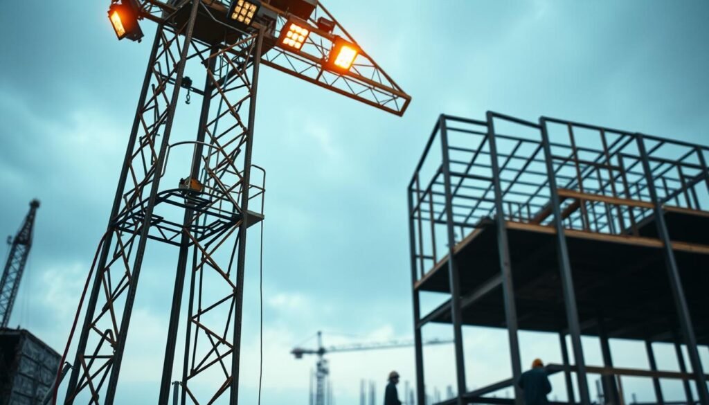 Aluguel de torre de iluminação com manutenção inclusa