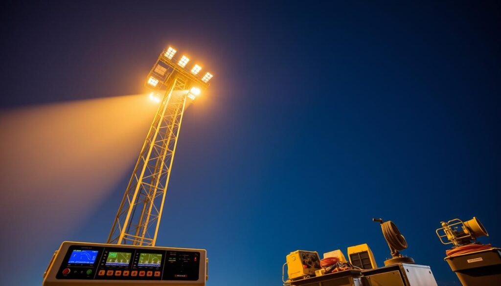 Como agilizar o processo de aluguel de torre de iluminação