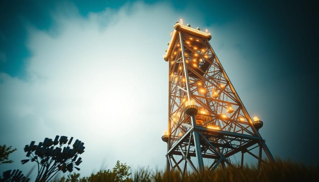 RV 4800: Torre de iluminação Revlo